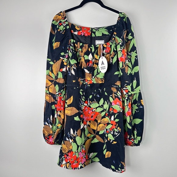 Autumn Adeigbo Catira Dress BCK Floral NWT Size 6 - Picture 7 of 12